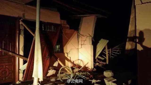 云南又地震了。